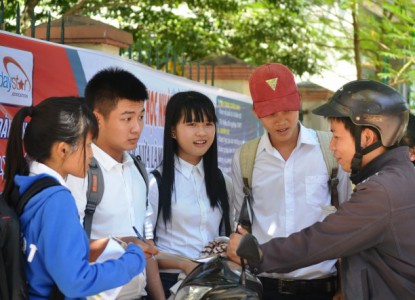 Thí sinh dự thi kỳ thi THPT quốc gia tại Quảng Nam