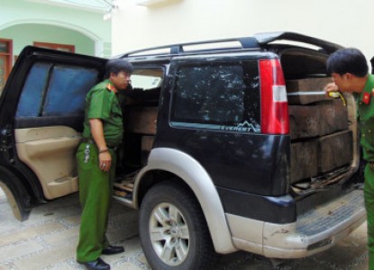 Quảng Nam: 4 ngày bắt 4 vụ vận chuyển gỗ lậu