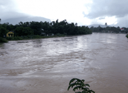 Tin lũ khẩn cấp trên các sông từ Quảng Ngãi đến Khánh Hòa