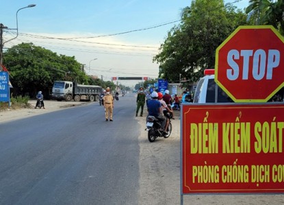 Bác thông tin dừng tiếp nhận hàng hóa tại chốt kiểm soát giữa Quảng Nam - Đà Nẵng